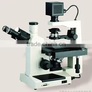 Trinocular Head InclinedInverted Microscope/High Point Extra Wide Field Eyepiece EW10X/22 thumbnail-4