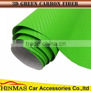 Hinmas Full Car Body Wrap 3d Carbon Fiber Vinyl Blue for Color Changing thumbnail-2