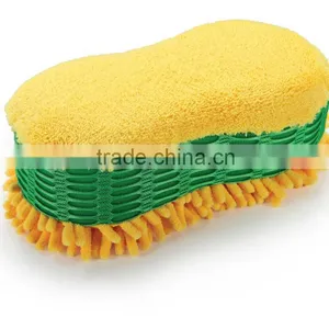 Microfibre Car Cleaning Sponge thumbnail-1