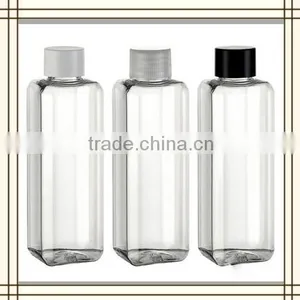 500ml Plastic Colorful Blue PET Bottle With Aluminium Cap for Cosmetic thumbnail-2