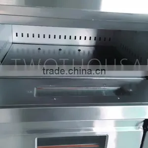 Economical 1 Deck 2 Trays Electric Deck Oven Price thumbnail-6