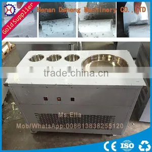Machine Manufacturer Fried Ice Cream Cart Machine Fried Yoghourt Machine thumbnail-1