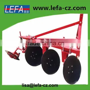 With Gearbox Hot Selling 12hp Mini Walk Tractor Hand Disc Plough thumbnail-1
