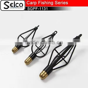 Carp Fishing Accessory Plastic Fishing Feeder Brass Sinker thumbnail-2