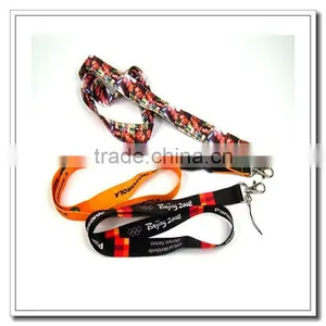Grosgrain Retractable Metal Lanyard for Canvas Tote Bag thumbnail-1
