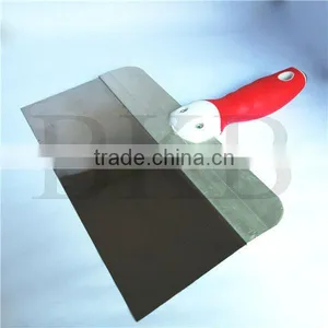 25cm Width Stainless Steel Wide Putty Knife With Soft Rubber Handle thumbnail-1