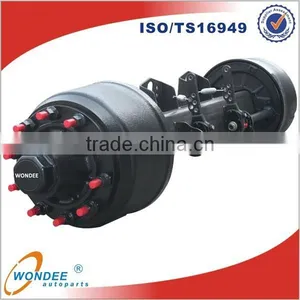 China Supplier BPW Type Auto Parts 16T Axle thumbnail-1