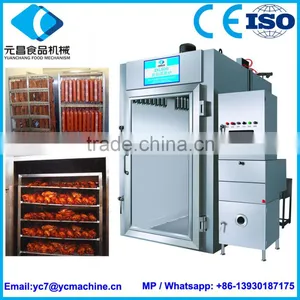 ZXL-500 Industrial Turkey Smoking Machine Sausage Cooking Heating Oven thumbnail-1