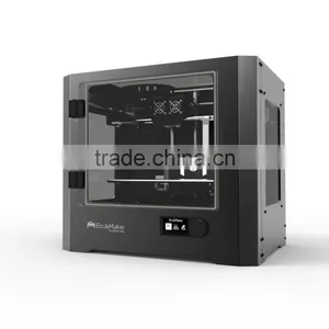 EcubMaker FANTASY Pro Dual Extruder Large 3D Metal Printer Kit Machine Price for Sale 260x180x200mm Soluble Support Filament thumbnail-2