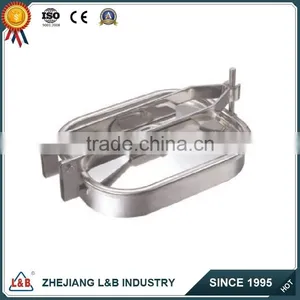 Easy Open Polished Square Tank Manhole Cover thumbnail-1