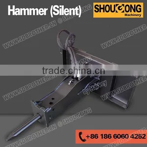 Hydraulic Hammer, Hydraulic Breaker for Skid Steer Loader, Tractor, Backhoe Loader, Wheel Loader thumbnail-2