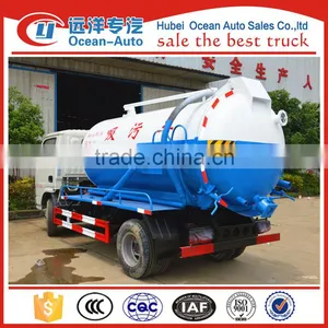 Dongfeng 4 Cubic Meter Mini Sewage Tanker Truck for Sale thumbnail-3