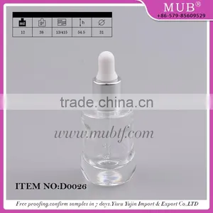 12ml Glass Dropper Bottle With Child Proof Rubber Dropper Essential Oil Bottle E-liquid Bottle thumbnail-1