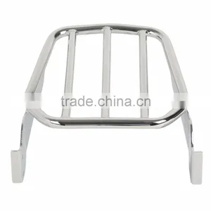 Black Tapered Sport Luggage Rack For CVO Softail Springer FXSTSSE3 09 New thumbnail-5