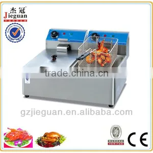 Industrial Electric Double Basket Deep Fat Fryer Machine thumbnail-1
