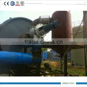 10-12tpd Waste Tyre Refining Machine Making Pyrolysis Oil thumbnail-6