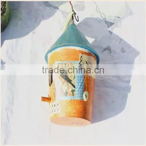 China Supplier Crafts Hang Christmas Wooden Bird House Wholesale Modern Design Wooden Bird House High Quality Wooden Bird House thumbnail-4