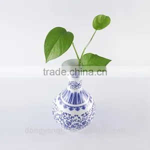 China Suppliers Custom Wholesale Blue White Porcelain Vase, Ceramic Flower Vase thumbnail-6