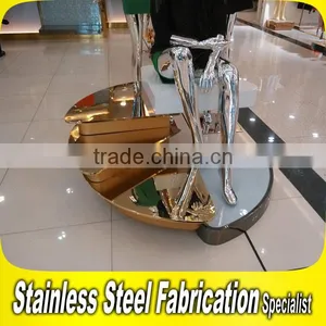 Custom Made Stainless Steel Display Rack for Clothes,Shoes,Bags thumbnail-1