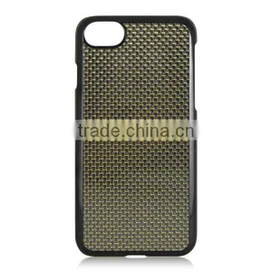 2017 New Hot Selling 4 Colors Available Carbon Fiber Plate Pattern PC Case for IPhone 7 thumbnail-2