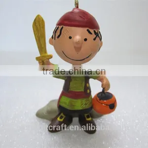 Custom 3d Resin Cartoon Dog Hanging Christmas Ornament thumbnail-4