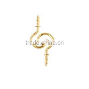 Wood Screw,brass Plated,golden Outlook,(20pcs Package With7/8inches Size) thumbnail-5