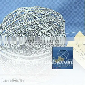Egg Shaped Coffee/silver Wire Gift Box Set of Three thumbnail-1