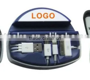 Hot Design Phone Holder 4 in 1 Mobile Phone USB Charger Kit thumbnail-1
