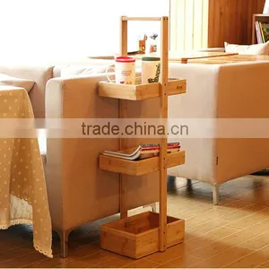 High Quality Screen Printing Wholesale Simple Wooden Rack for Zakka thumbnail-1