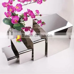Stainless Steel Buffet Sushi Display Shelf Set thumbnail-1