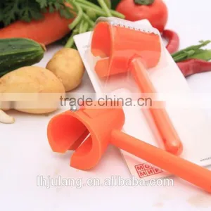 Tri-blade Plastic Spiral Vegetable Slicer/plastic Carrot Shredder, Cutter and Peeler thumbnail-1