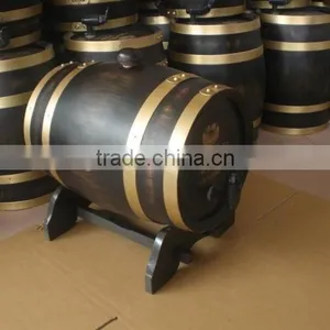 Low Price Mini Wooden Beer Barrels for Sale thumbnail-5