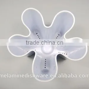 Melamine Five-petaled Flowers Design Barrel thumbnail-1