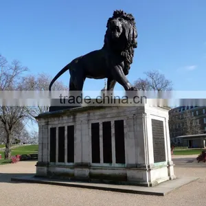 Bronze Factory Metal Metal Crafts Bronze Lion Statue for Sale thumbnail-1