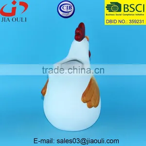 New EASTER Decorations Ceramic Indoor Planter Flower Pots, Rooster Figurines thumbnail-4