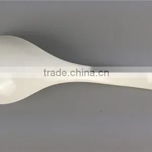 Melamine Flower Printing Big Plastic Soup Spoon Serving Spoon thumbnail-2
