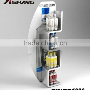 Professional Custom High Quality Sheet Metal Display Stand Wine Display Stand thumbnail-1