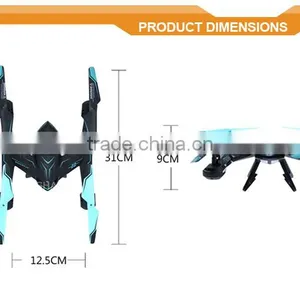 2.4G 4CH RC Racing Drone 6 Gyro 3D Flashing Rollover Big Remote Control Helicopter thumbnail-6