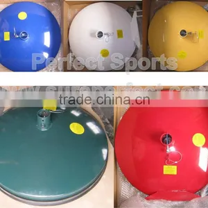 Portable Steel Volleyball Game Base Blue Yellow Green Red White Color thumbnail-1