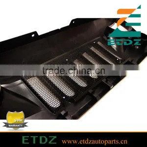 Eagle Eye Matte Front Hood Grill Grille Grid for 07-16 Jeep Wrangler thumbnail-6