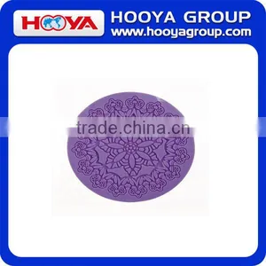 DIA.12.7*0.4CM ROUND CROWN PRINTING LIQUID SILICON FONDANT MOULD thumbnail-1