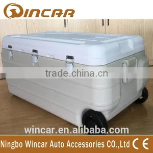 Different Capacity Insulated Trolley Ice Box Cooler With Wheel thumbnail-1
