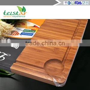 Manufacturers Wholesale Organic Bamboo Chopping Block the FDA Safety of Kitchen Cutting Board thumbnail-3