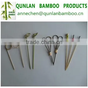 Factory Direct Sale Bamboo Skewer With Twisted thumbnail-1