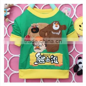 Boy Kids Cartoon Printed T-shirts thumbnail-1