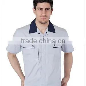 SUMMER SHORT SLEEVE Maintenance Uniforms OEM WHOLESALE MANUFACTURER thumbnail-1