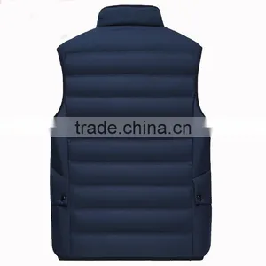Winter Jacket Down Coat AB Wear Reversible Duck Warm Winter Vest Men Down Vest thumbnail-4