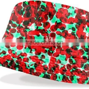 Flat Top Blank Floral Custom Tie Dyed Bucket Hat thumbnail-2