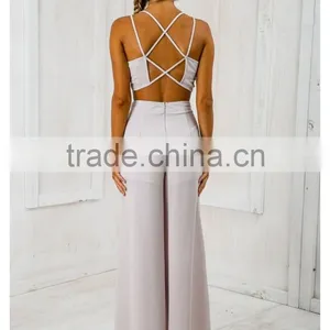 2016 Split Front Design Light Weight Pants With the Matching Crop Top thumbnail-3