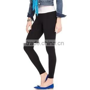 Ultra Fashionable Plain Blank Black Leggings thumbnail-1